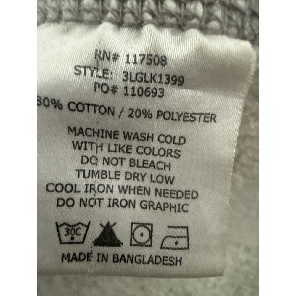 Levis Hoodie Mens L Gray Batwing Logo Fleece Pullover Streetwear Casual‎ - Picture 12 of 13